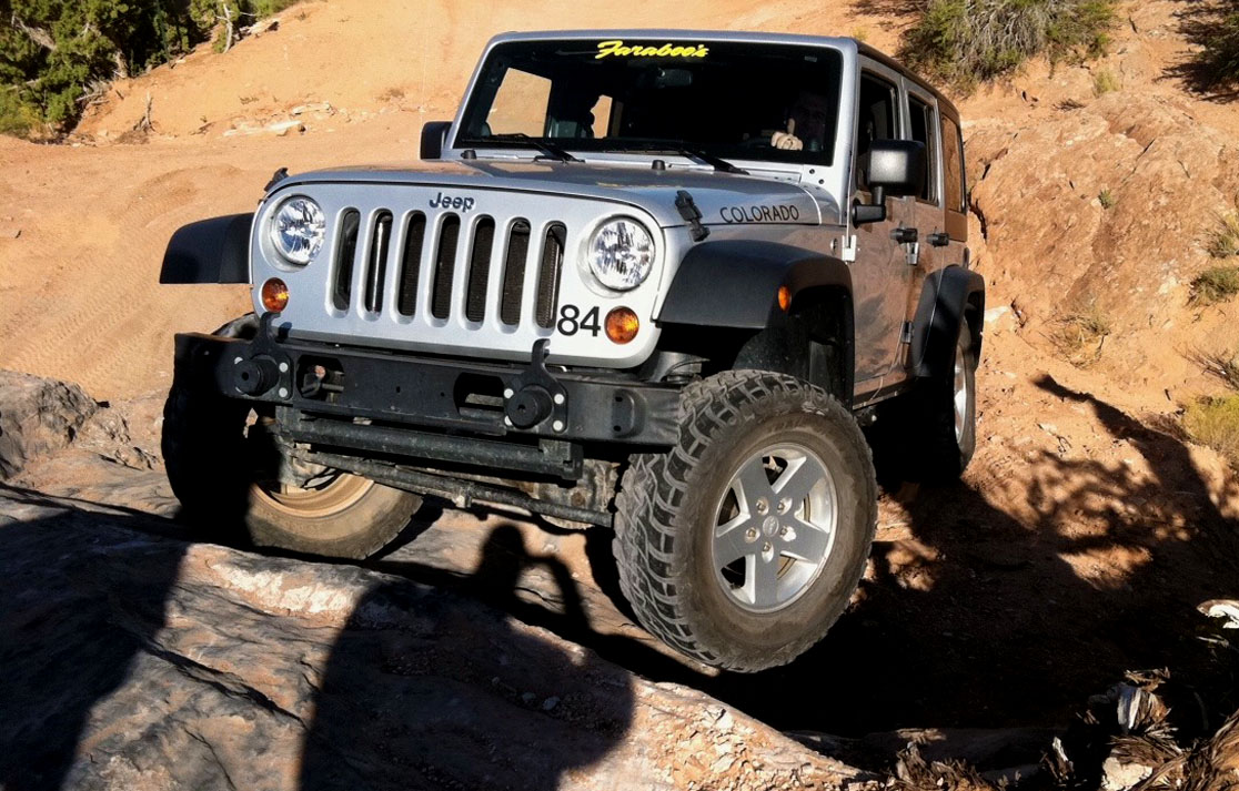 Moab jeep crawling